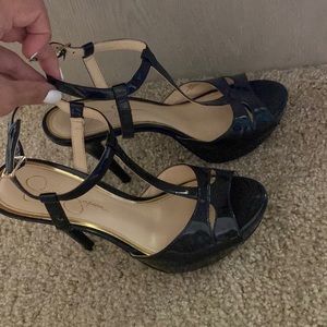 Jessica Simpson black heels size 9